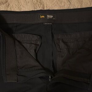 Lee Midnight Black Flex Motion Pants